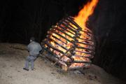 Fasnachtsfeuer B�rschwil 28. Februar 09